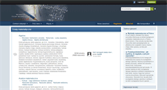 Desktop Screenshot of matma4u.pl